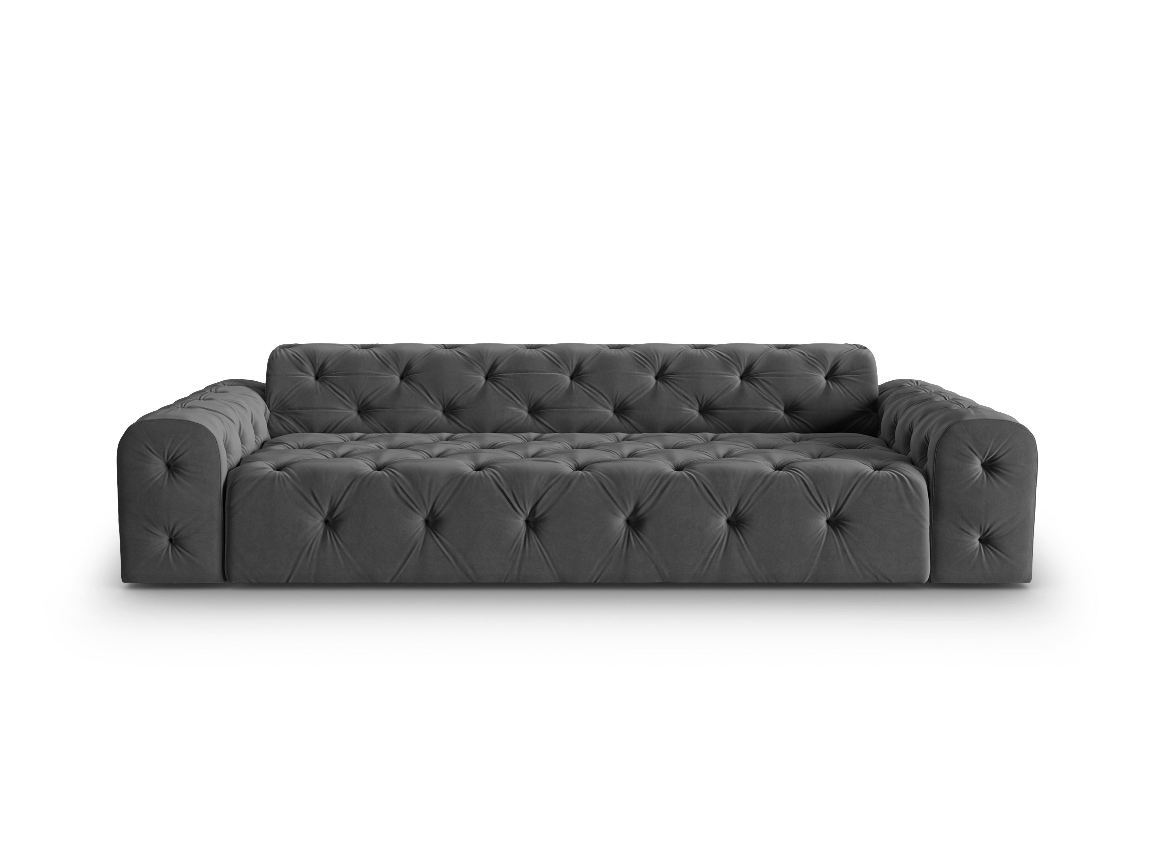 Velvet Sofa, "Candice", 4 Seats, 255x94x80
Made in Europe, Micadoni, Eye on Design