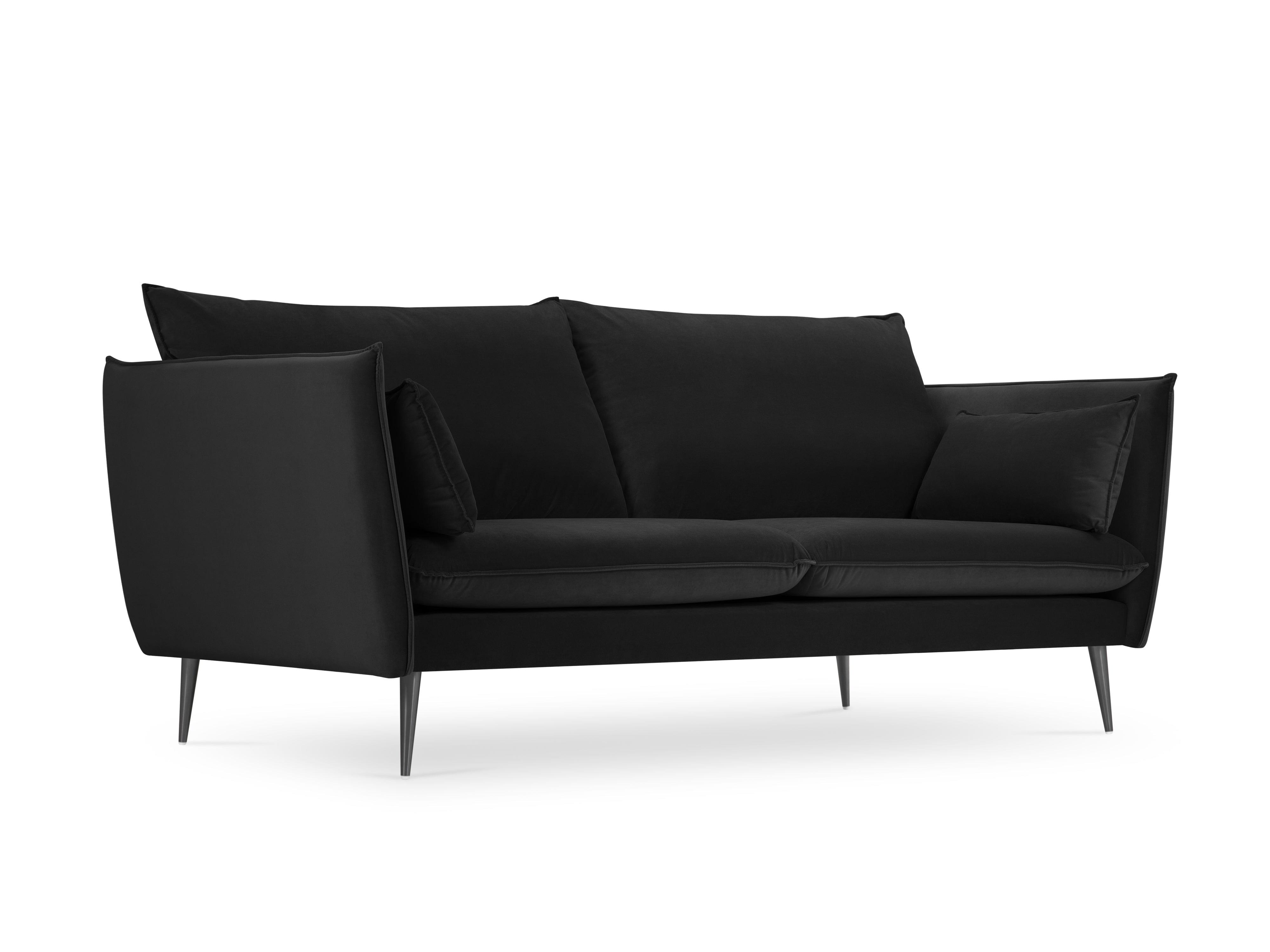 4-osobowa sofa Agate czarna 