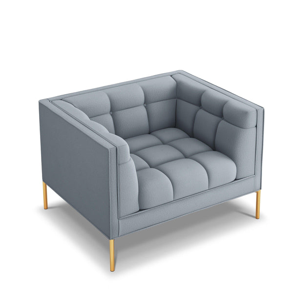 Fotel KAROO jasnoniebieski, Micadoni, Eye on Design