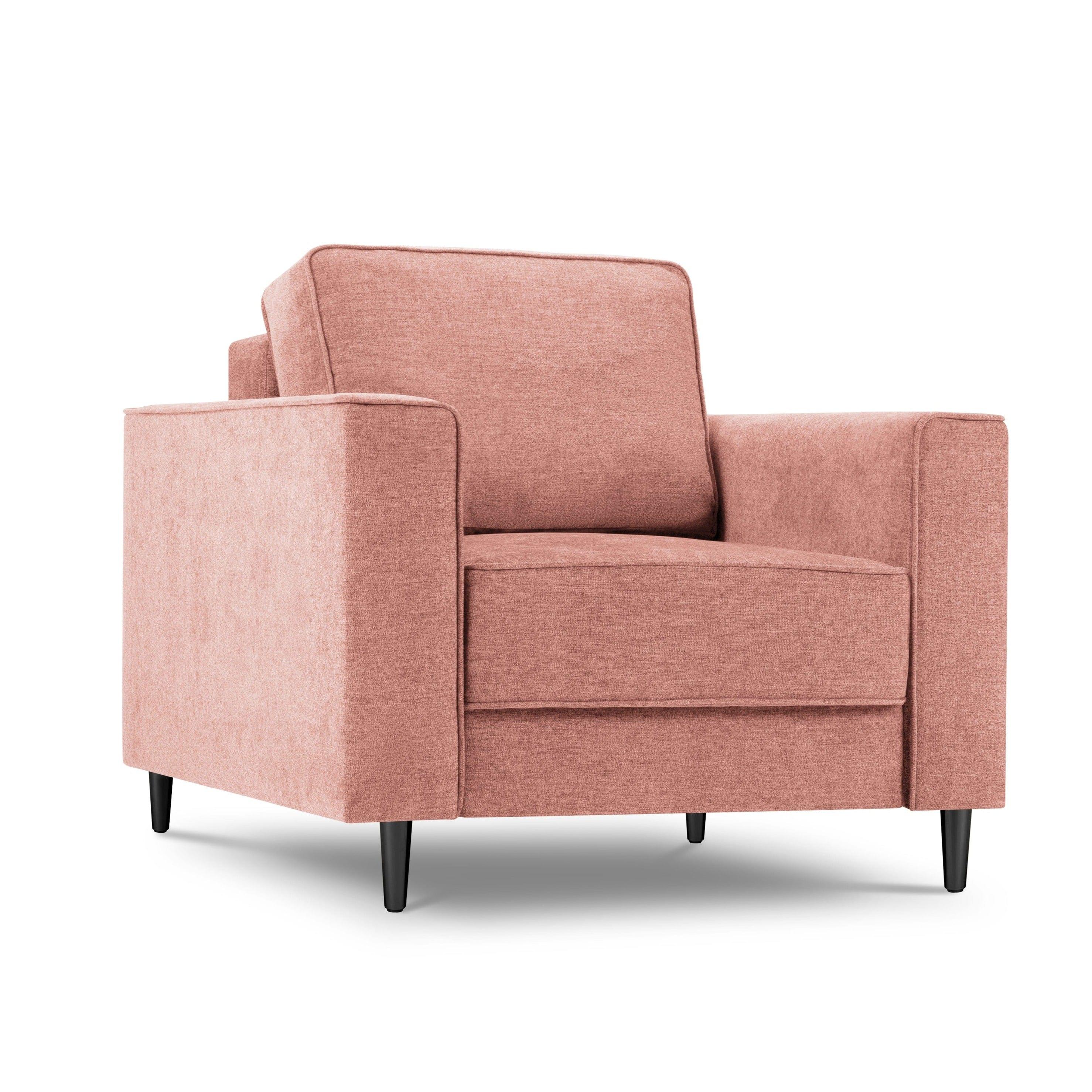 fotel dunas różowy 