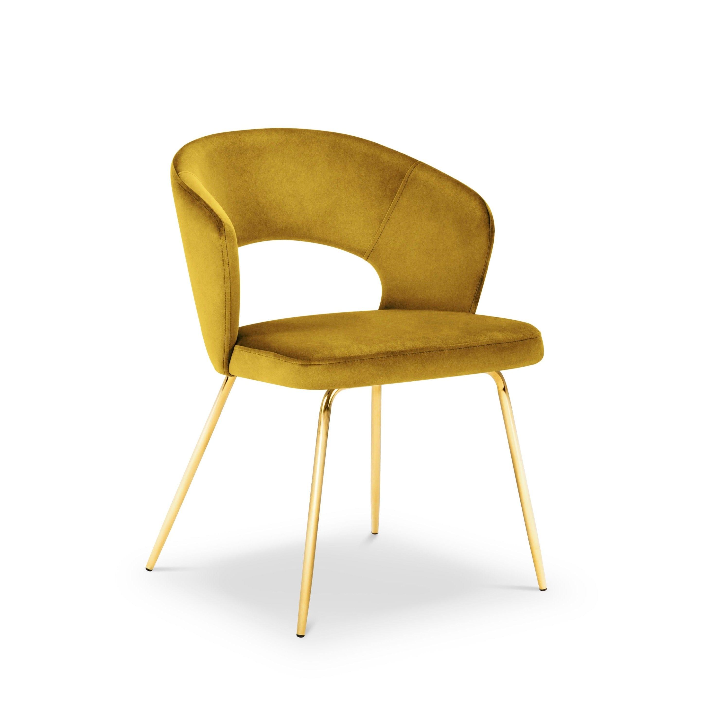 krzesło Wedi żółte 
