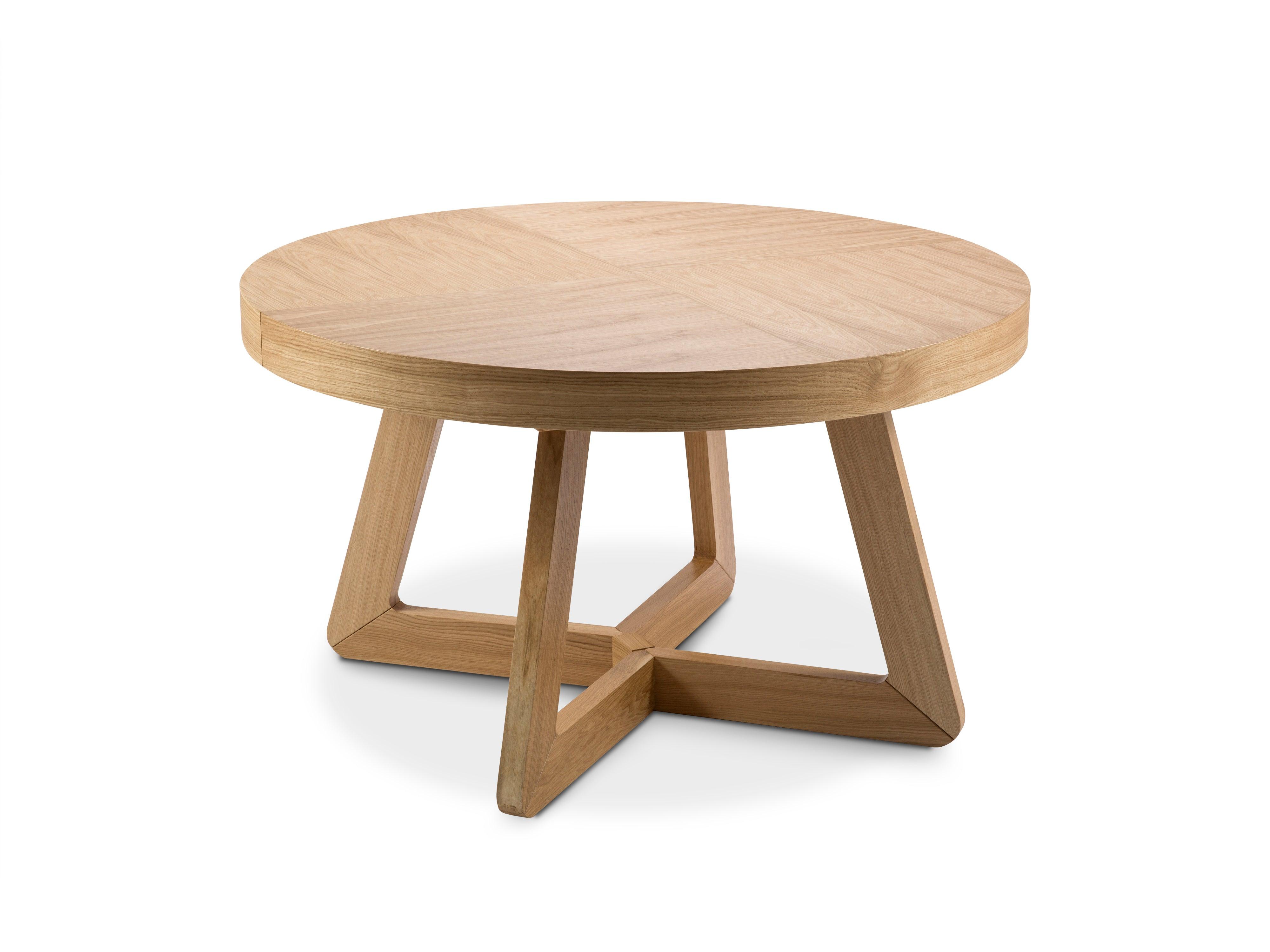 Stół rozkładany DUSTIN drewno dębowe, Micadoni, Eye on Design