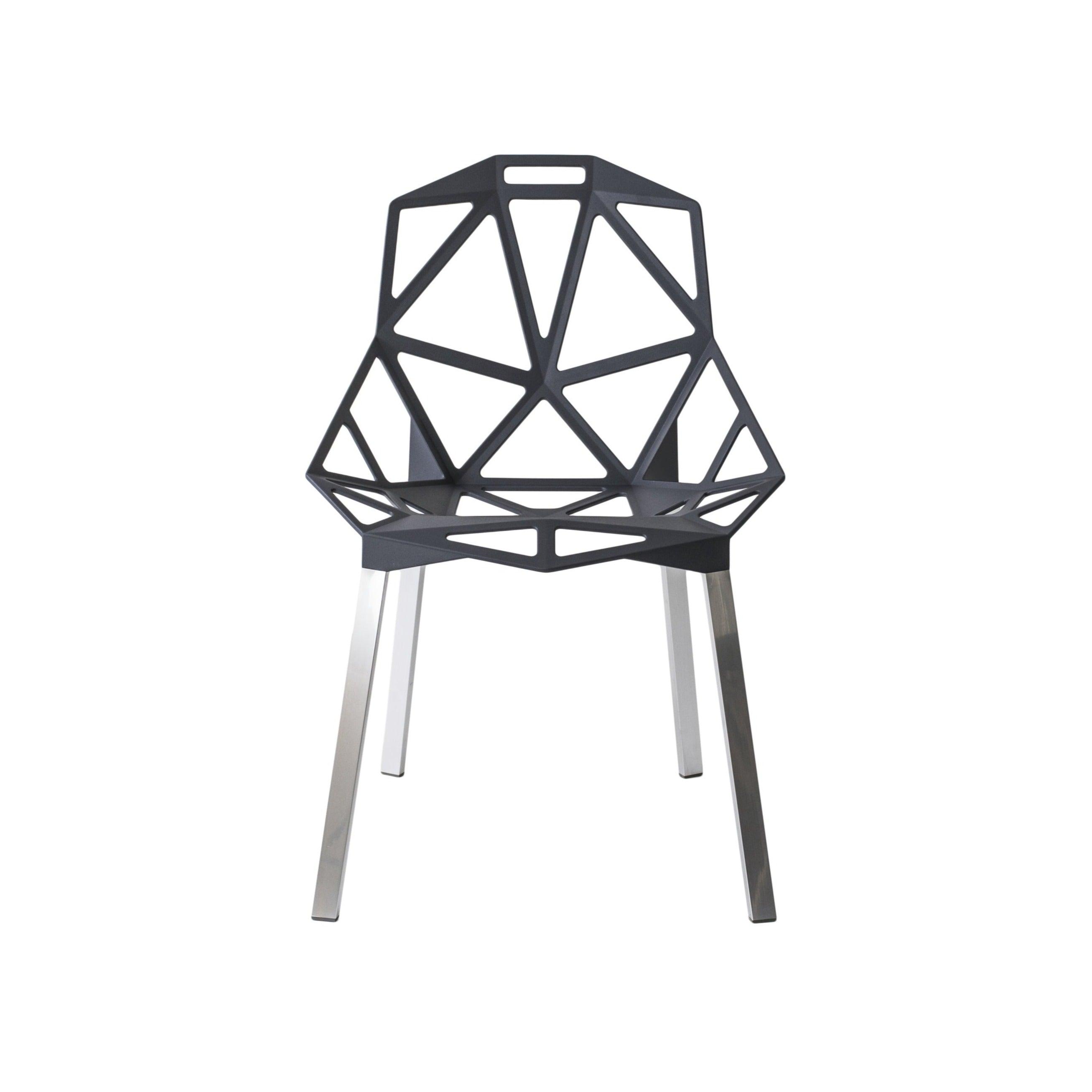 Krzesło CHAIR_ONE antracyt metaliczny, Magis, Eye on Design