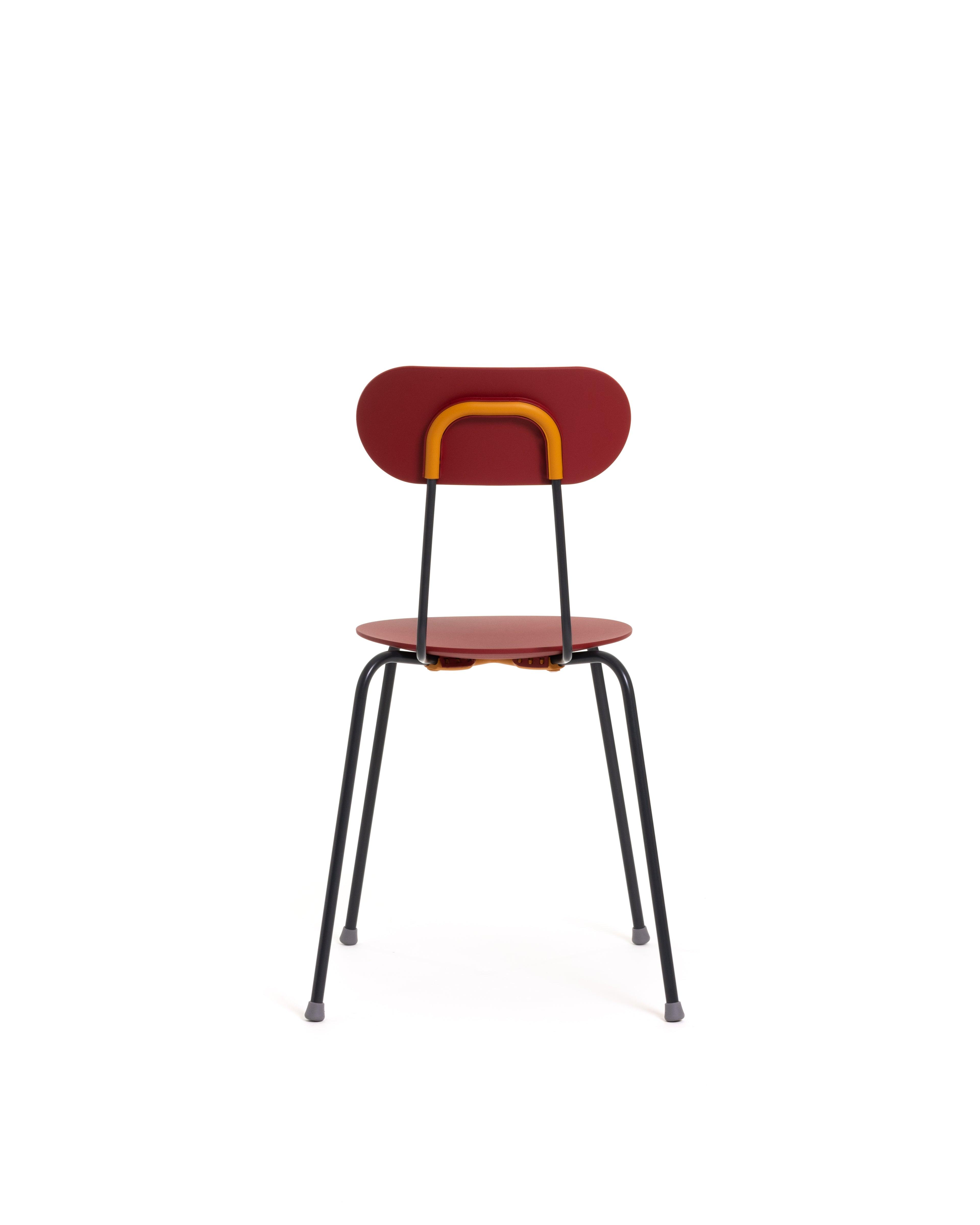 Krzesło MARIOLINA pomarańczowy, Magis, Eye on Design