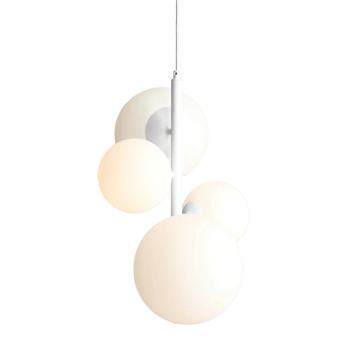 Lampa wisząca BLOOM 4 biały, Artera, Eye on Design