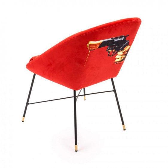 Krzesło REVOLVER czerwony Seletti    Eye on Design