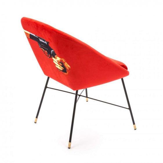 Krzesło REVOLVER czerwony Seletti    Eye on Design