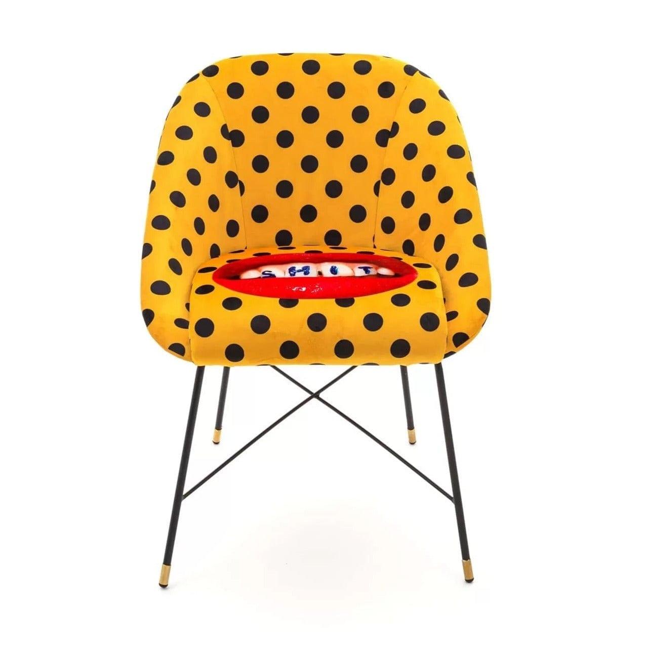 Krzesło SHIT żółty Seletti    Eye on Design