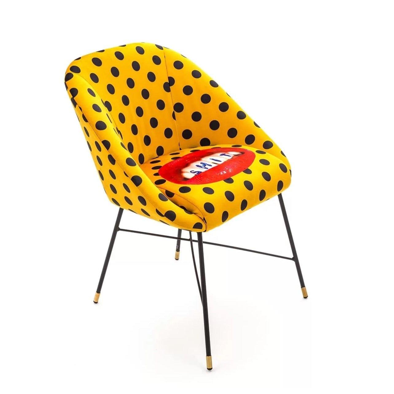 Krzesło SHIT żółty Seletti    Eye on Design