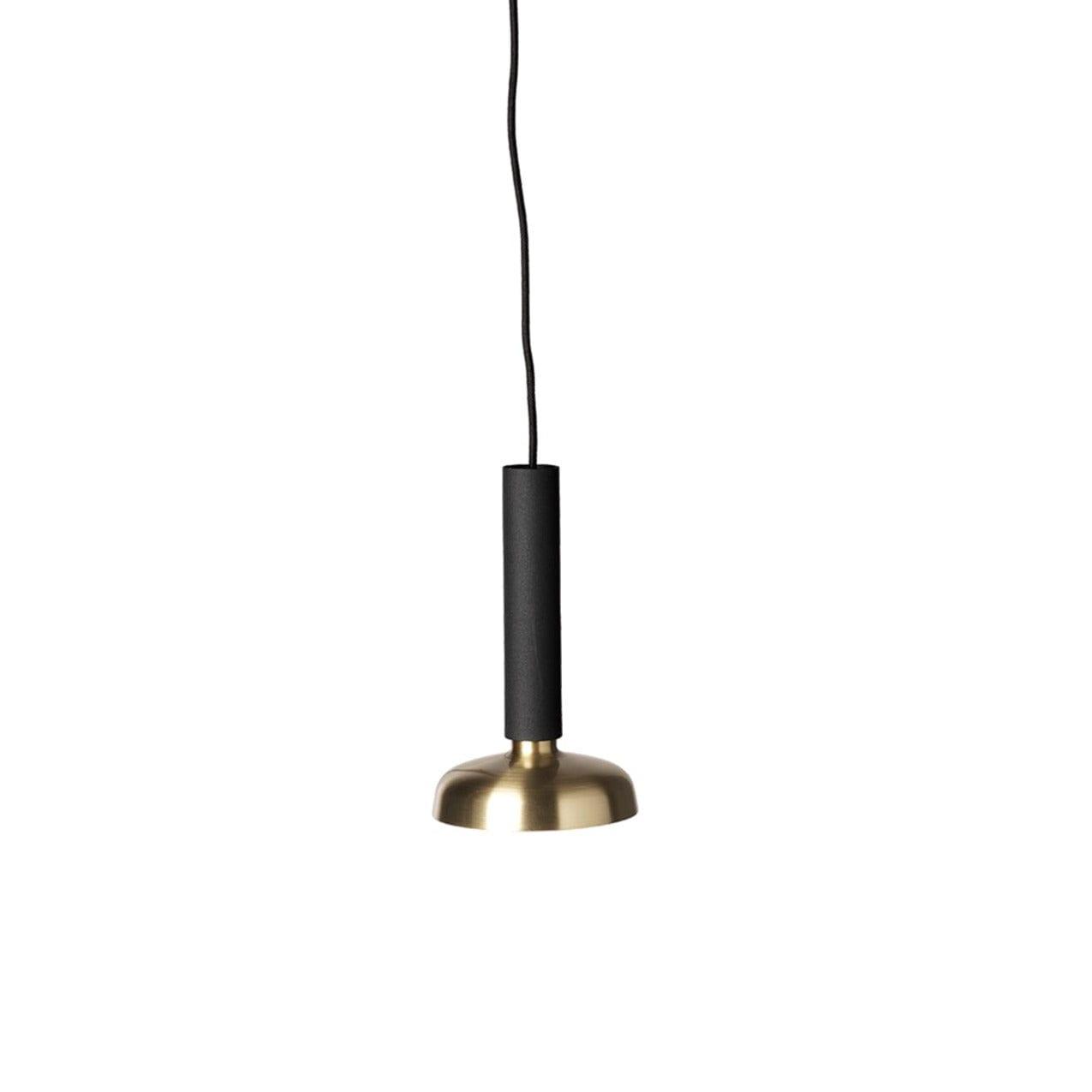 Lampa wisząca BLEND czarny z mosiężnym wykończeniem Pholc    Eye on Design