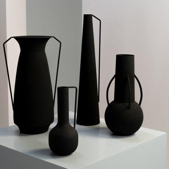 Zestaw wazonów ROMAN czarny Pols Potten    Eye on Design