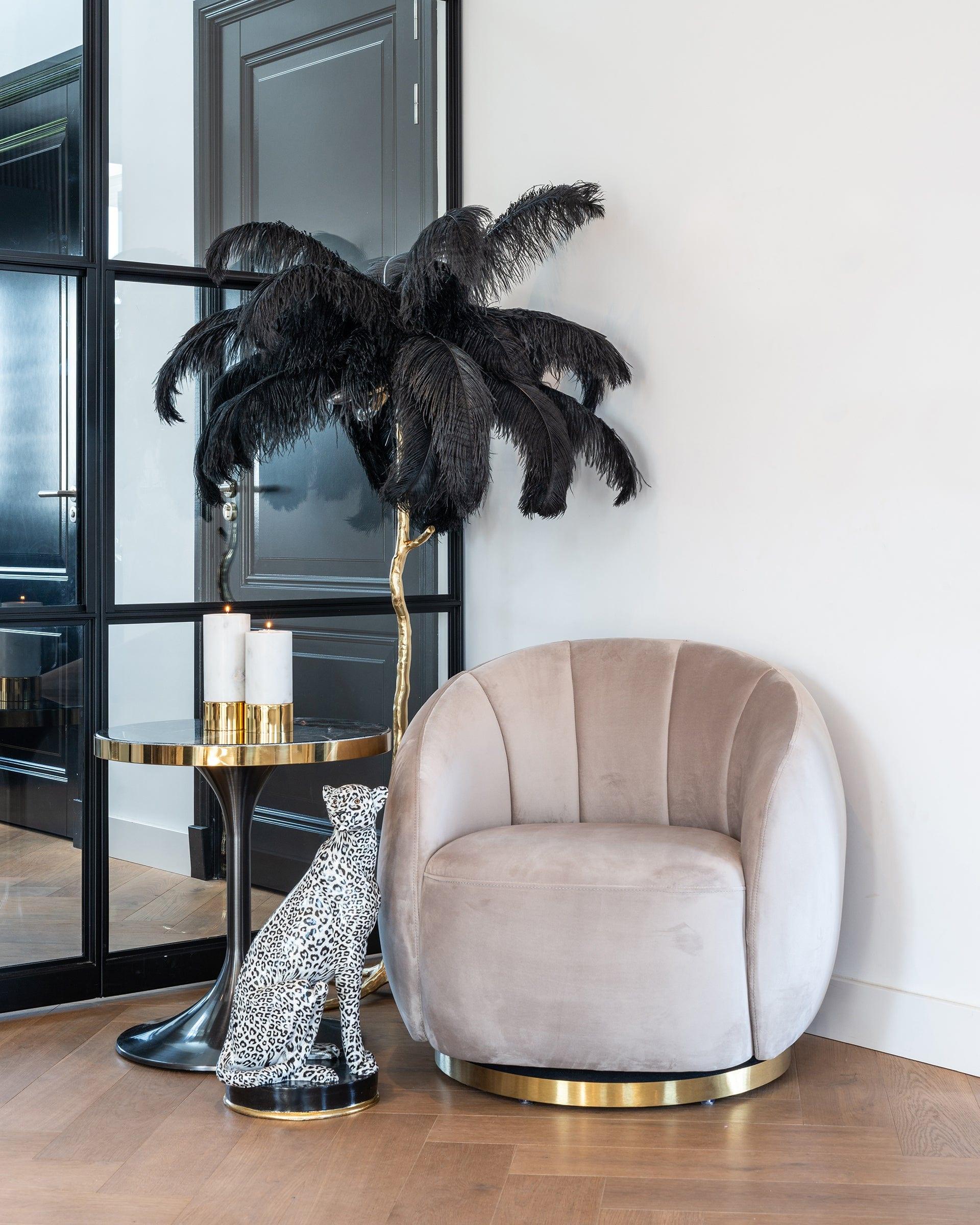 Stolik boczny VENICE czarny marmur, Richmond Interiors, Eye on Design