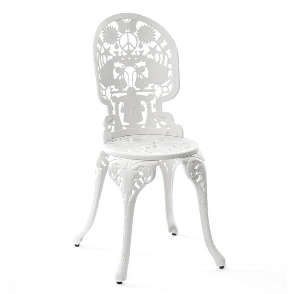 Krzesło ogrodowe INDUSTRY biały Seletti    Eye on Design