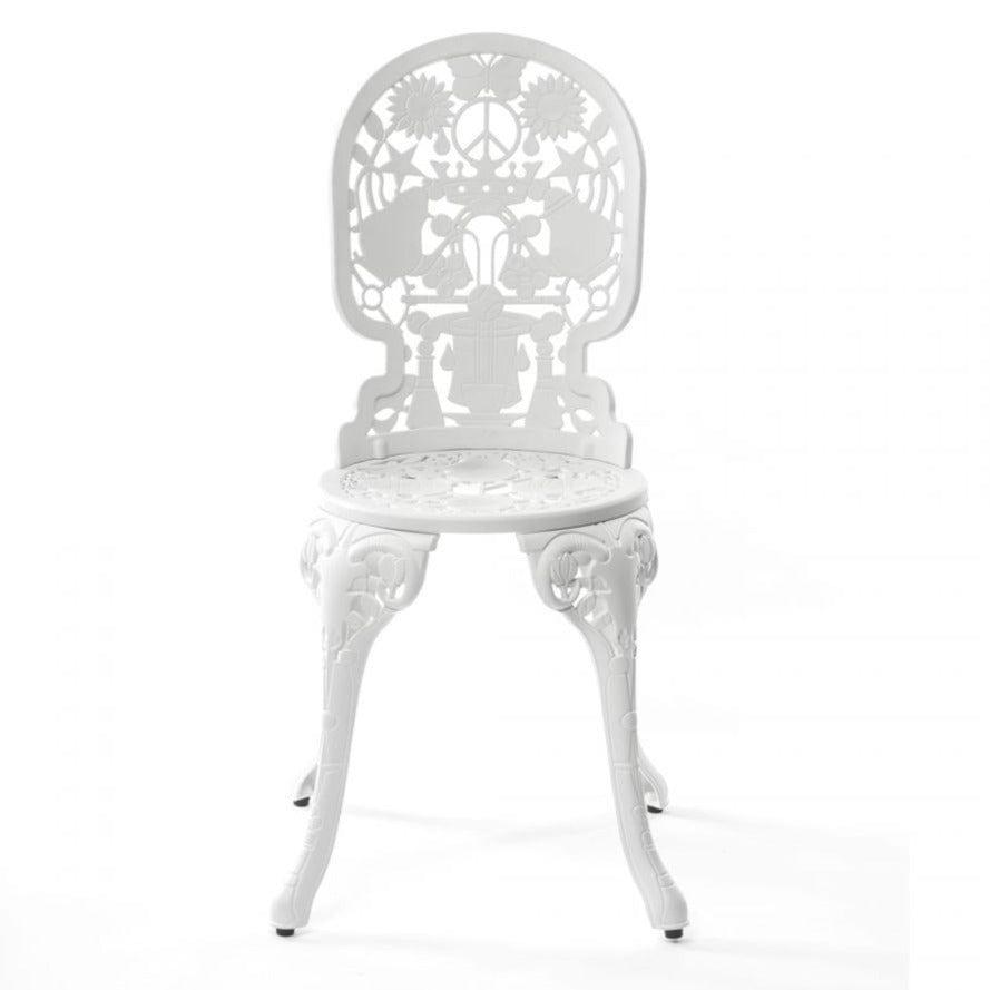 Krzesło ogrodowe INDUSTRY biały, Seletti, Eye on Design