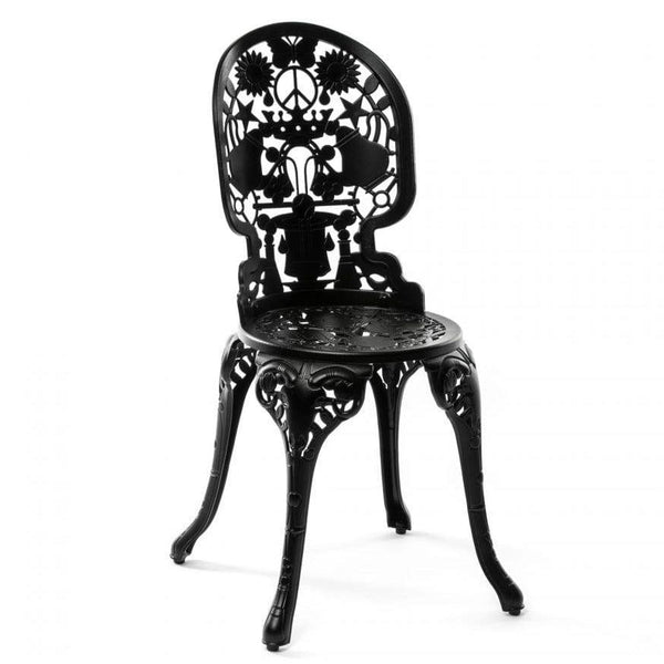 Krzesło ogrodowe INDUSTRY czarny, Seletti, Eye on Design