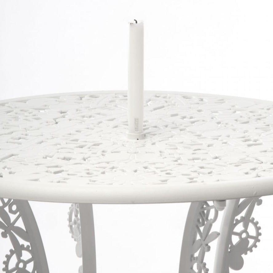 Stolik ogrodowy INDUSTRY biały, Seletti, Eye on Design