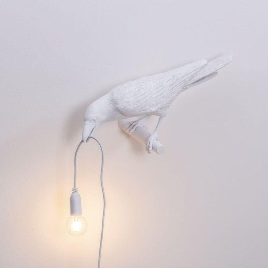 Lampa BIRD LOOKING LEFT biały, Seletti, Eye on Design