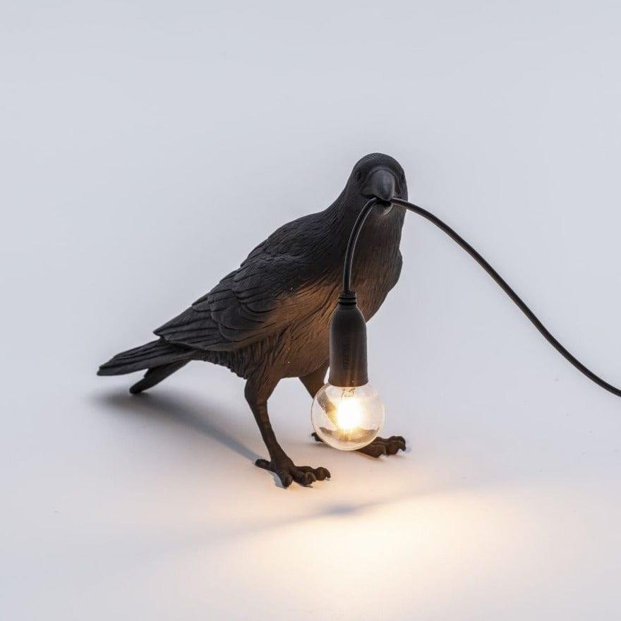Lampa BIRD WAITING czarny Seletti    Eye on Design