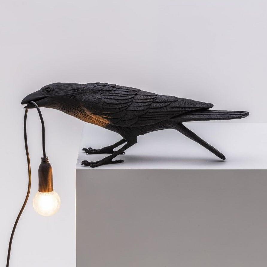 Lampa zewnętrzna BIRD PLAYING czarny Seletti    Eye on Design