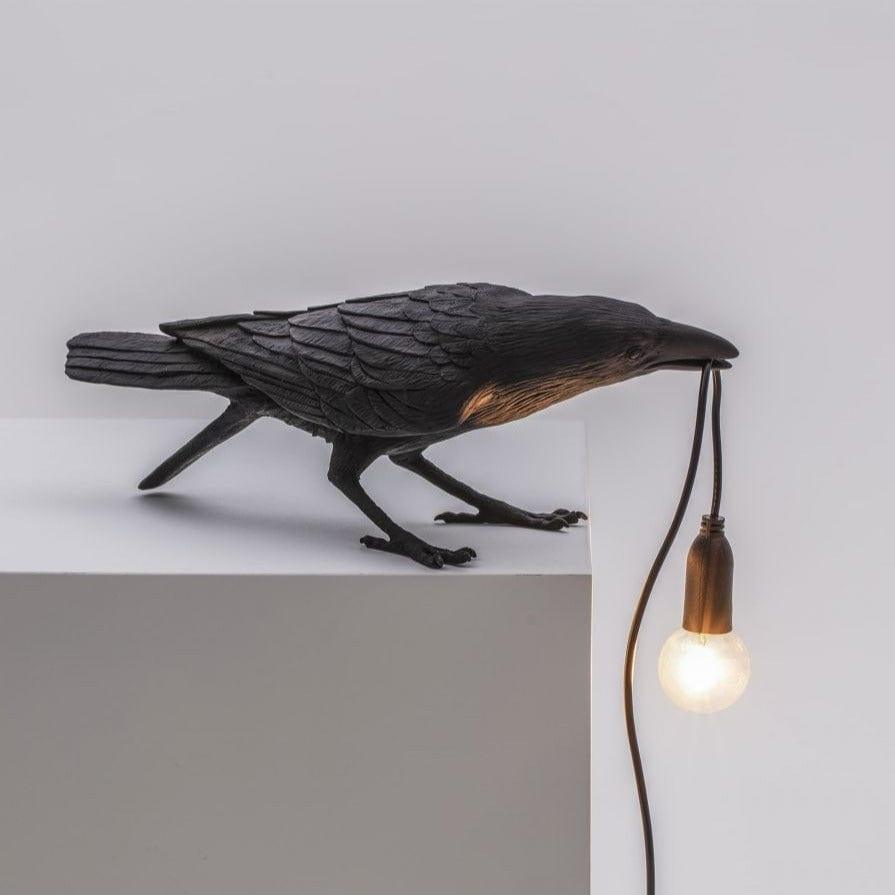 Lampa zewnętrzna BIRD PLAYING czarny Seletti    Eye on Design