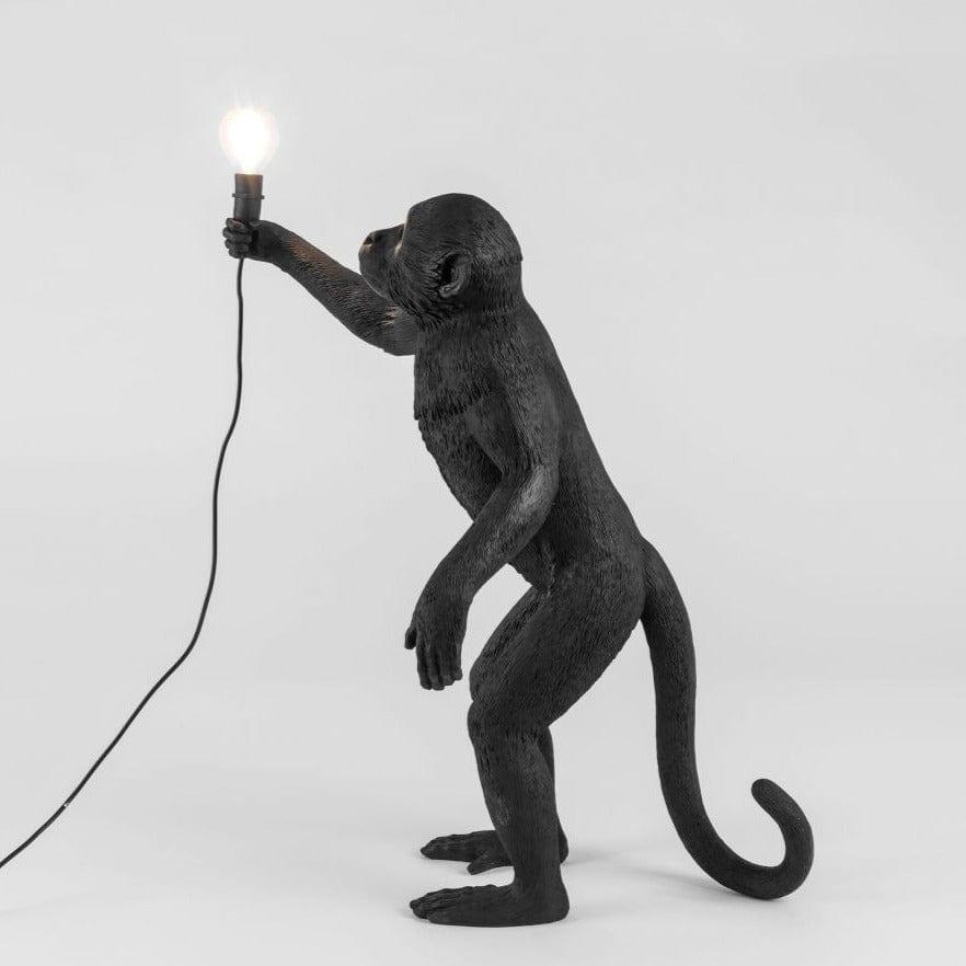 Lampa MONKEY STANDING czarny, Seletti, Eye on Design