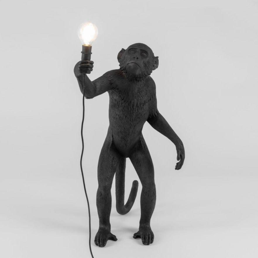 Lampa MONKEY STANDING czarny, Seletti, Eye on Design