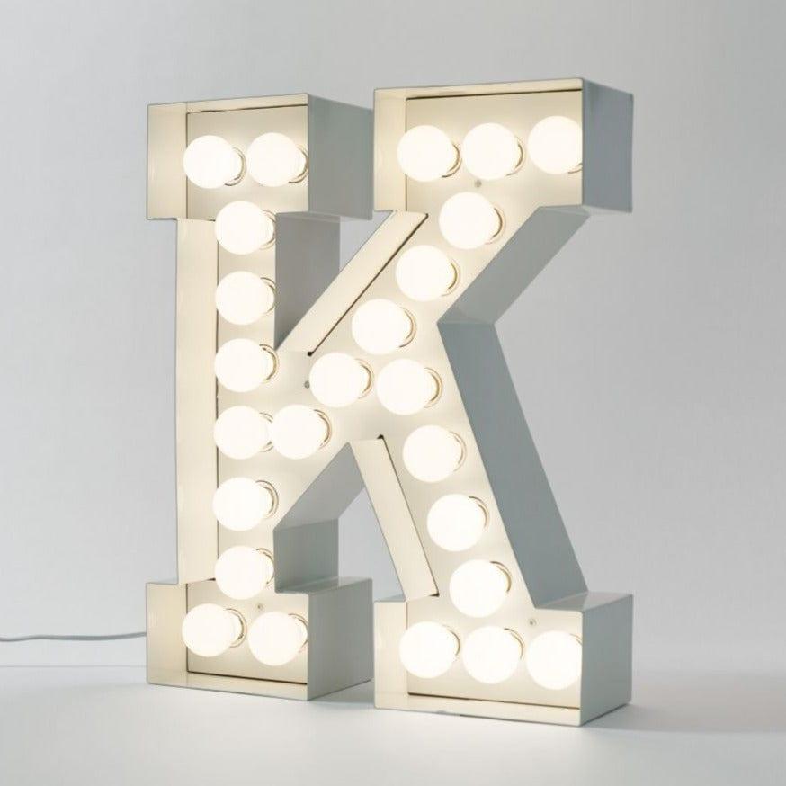 Lampa dekoracyjna VEGAZ litera alfabetu Seletti Y   Eye on Design
