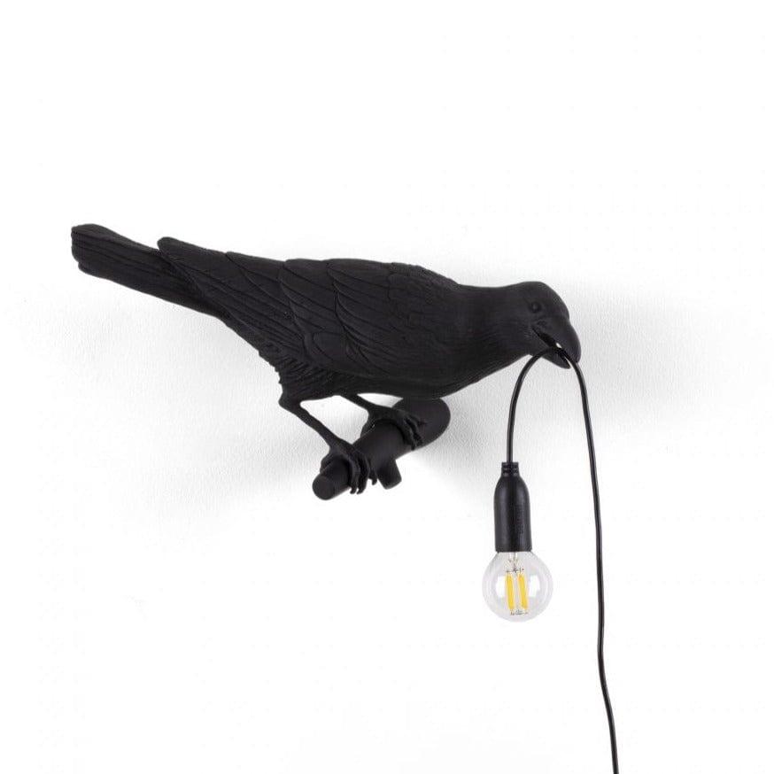 Lampa BIRD LOOKING RIGHT czarny, Seletti, Eye on Design