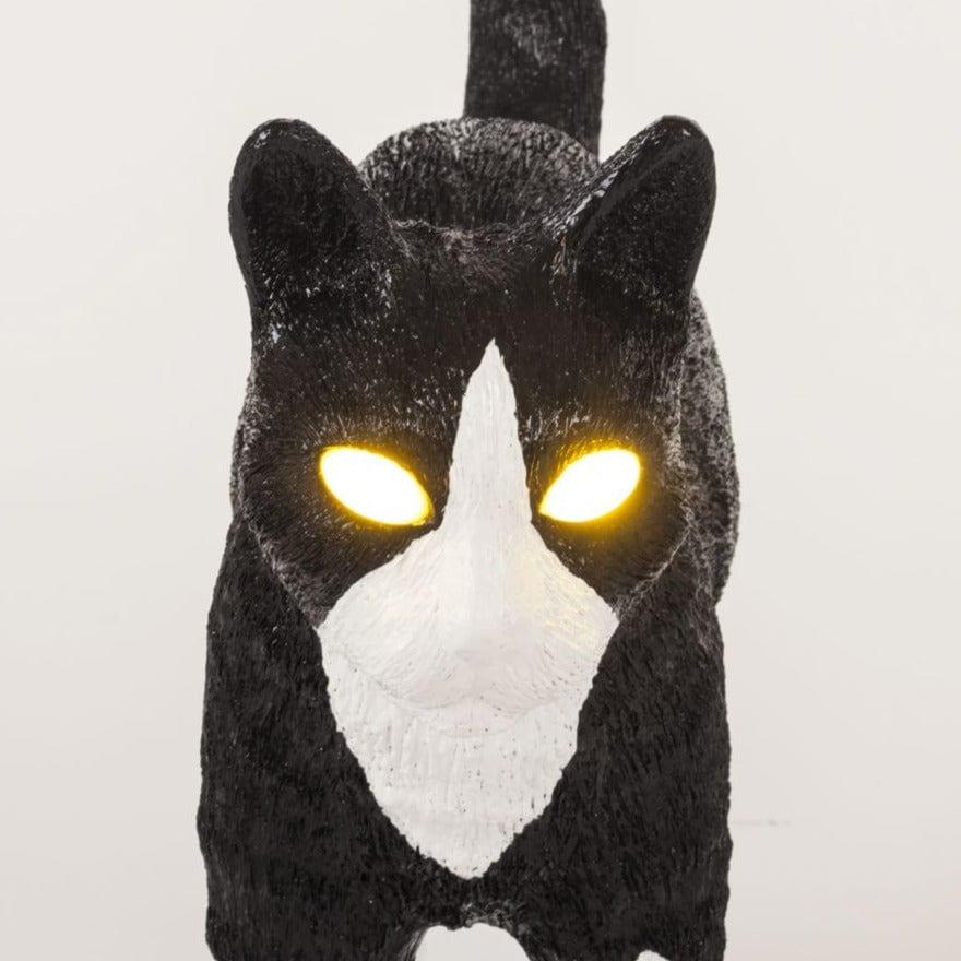 Lampa JOBBY THE CAT biało-czarny Seletti    Eye on Design