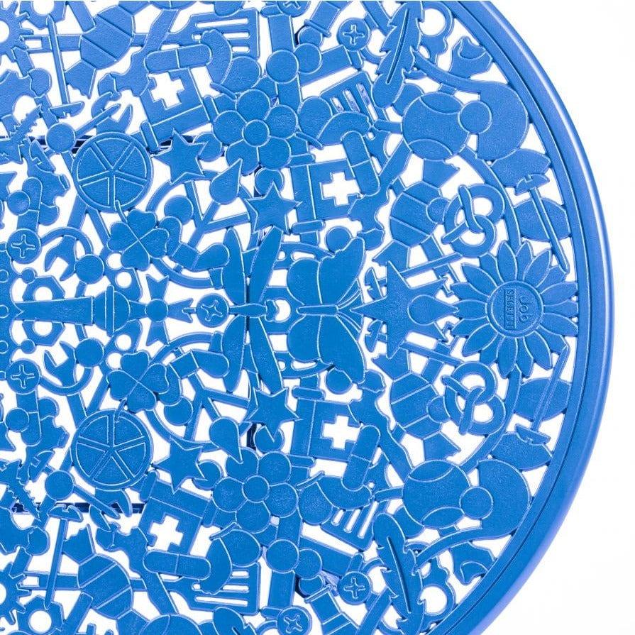 Stół ogrodowy owalny INDUSTRY niebieski Seletti    Eye on Design