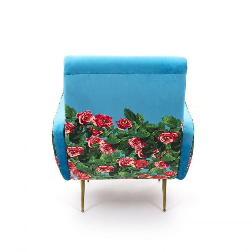 Fotel ROSES niebieski, Seletti, Eye on Design