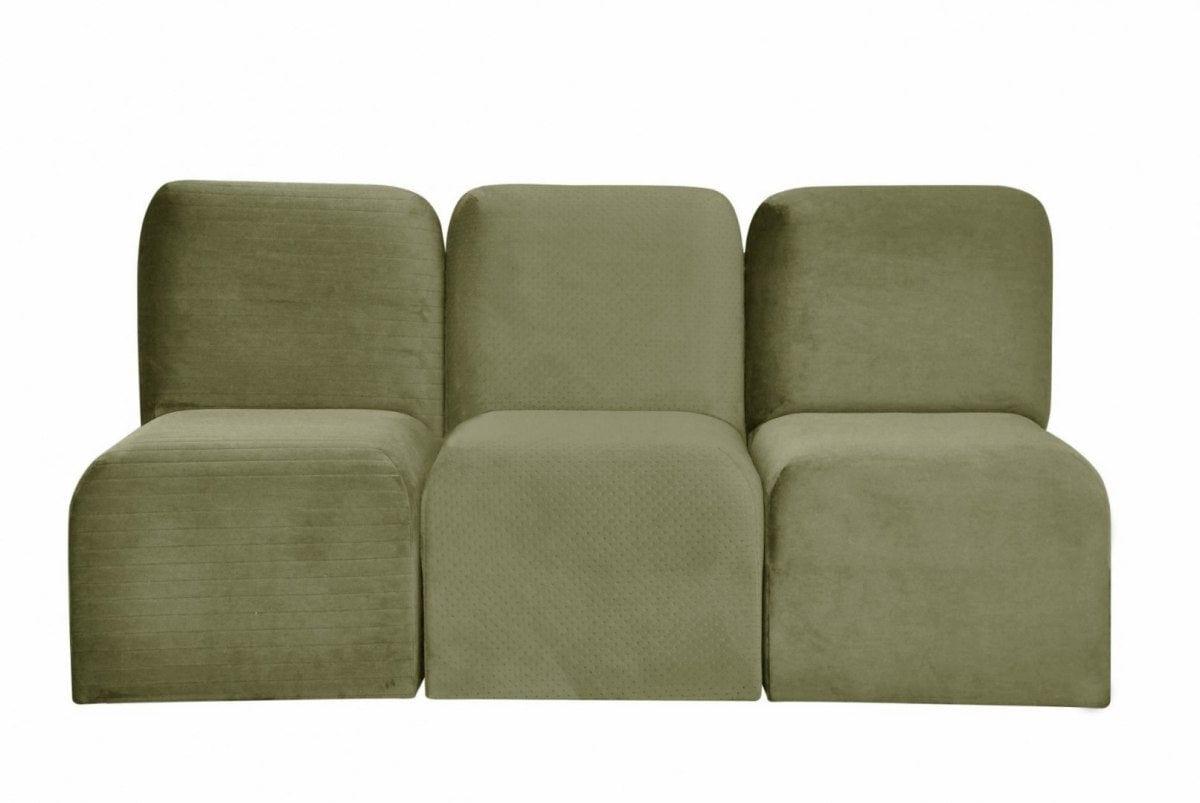 Sofa modułowa SIME zielony Happy Barok    Eye on Design