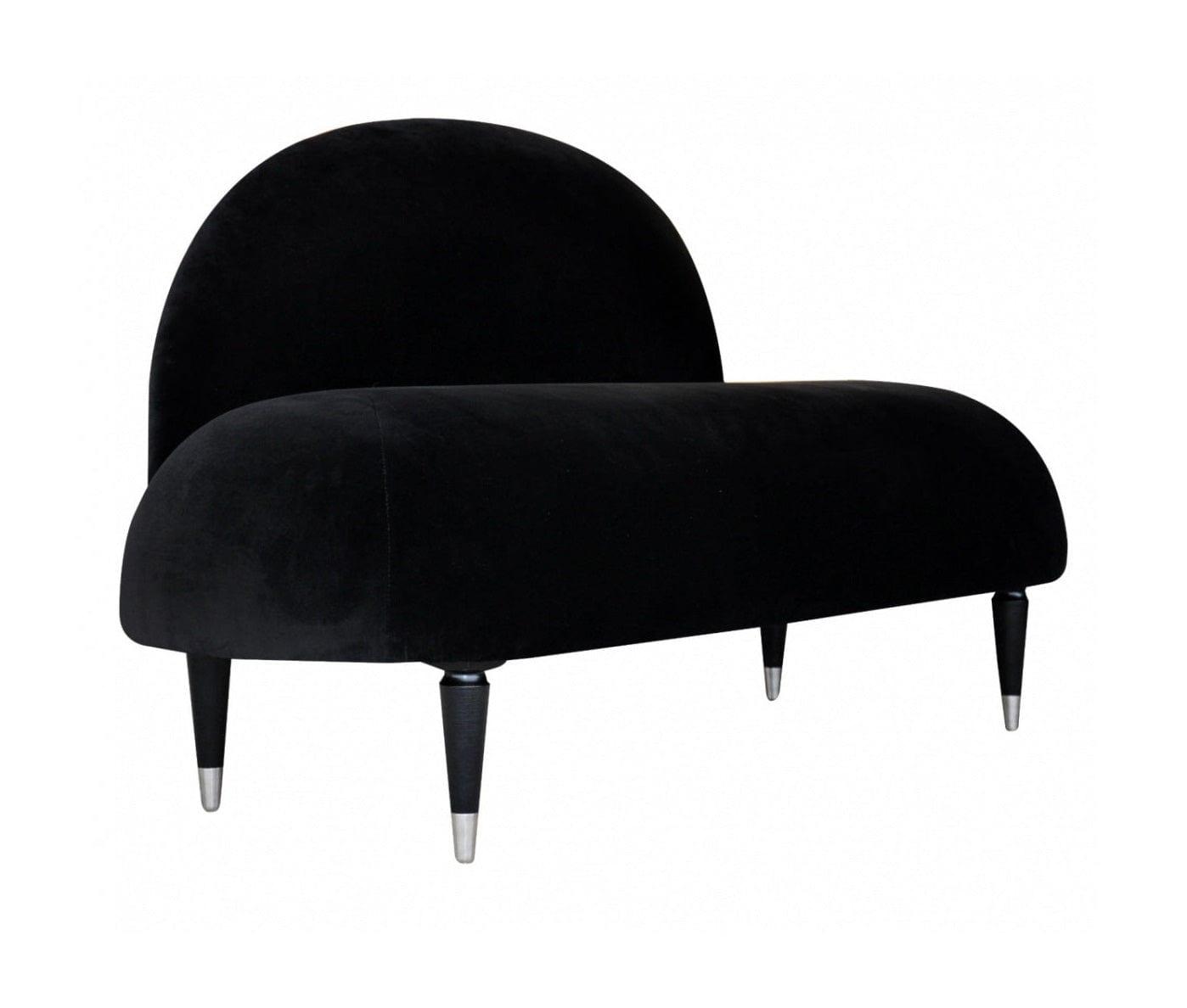 Mini sofa BEETLE czarny Happy Barok    Eye on Design