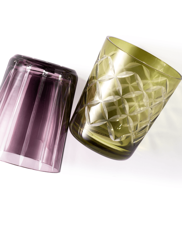 Zestaw szklanek CUTTINGS kolorowy Pols Potten    Eye on Design
