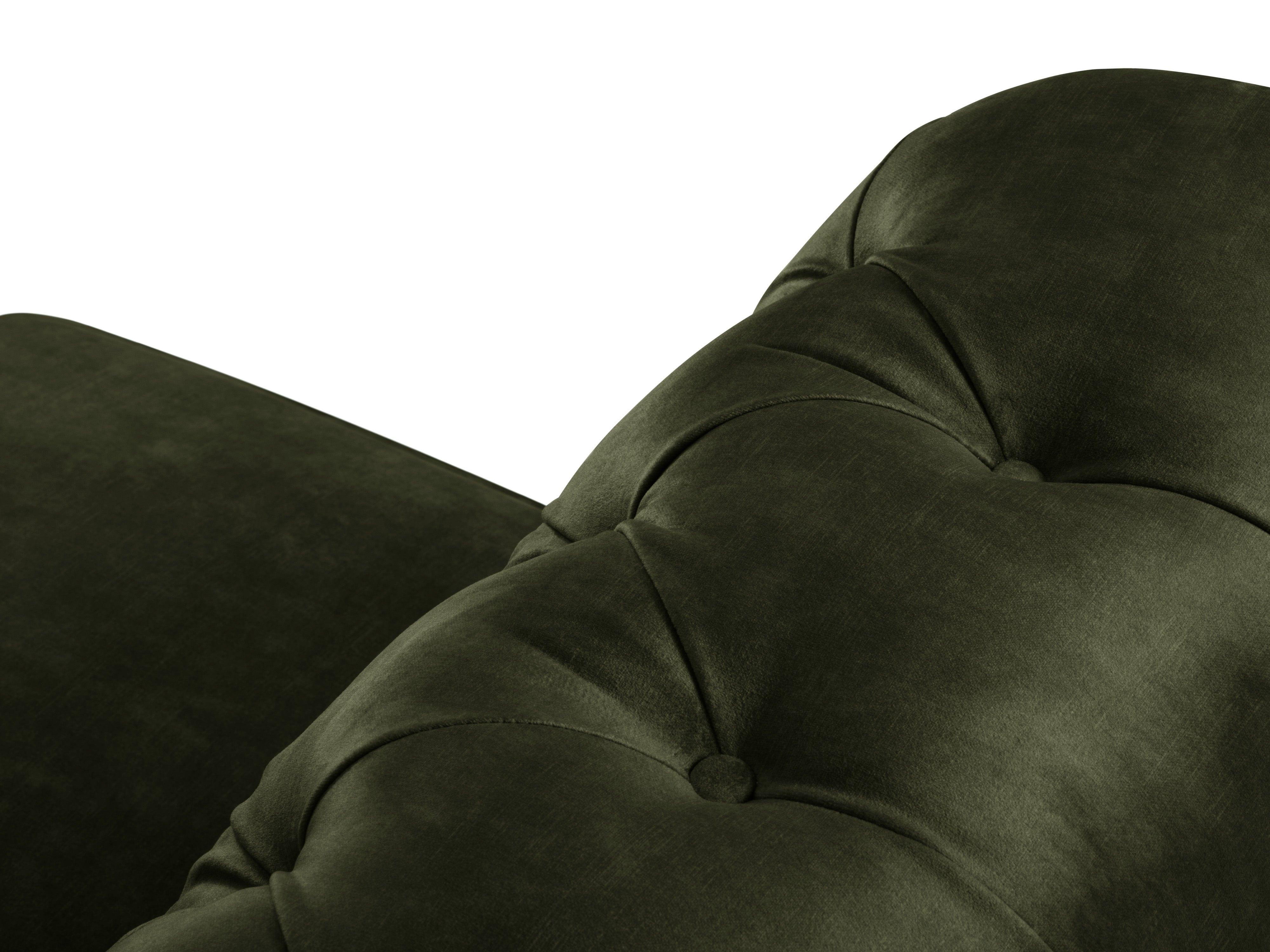 Sofa aksamitna 2-osobowa PHOEBE butelkowa zieleń, Windsor & Co, Eye on Design