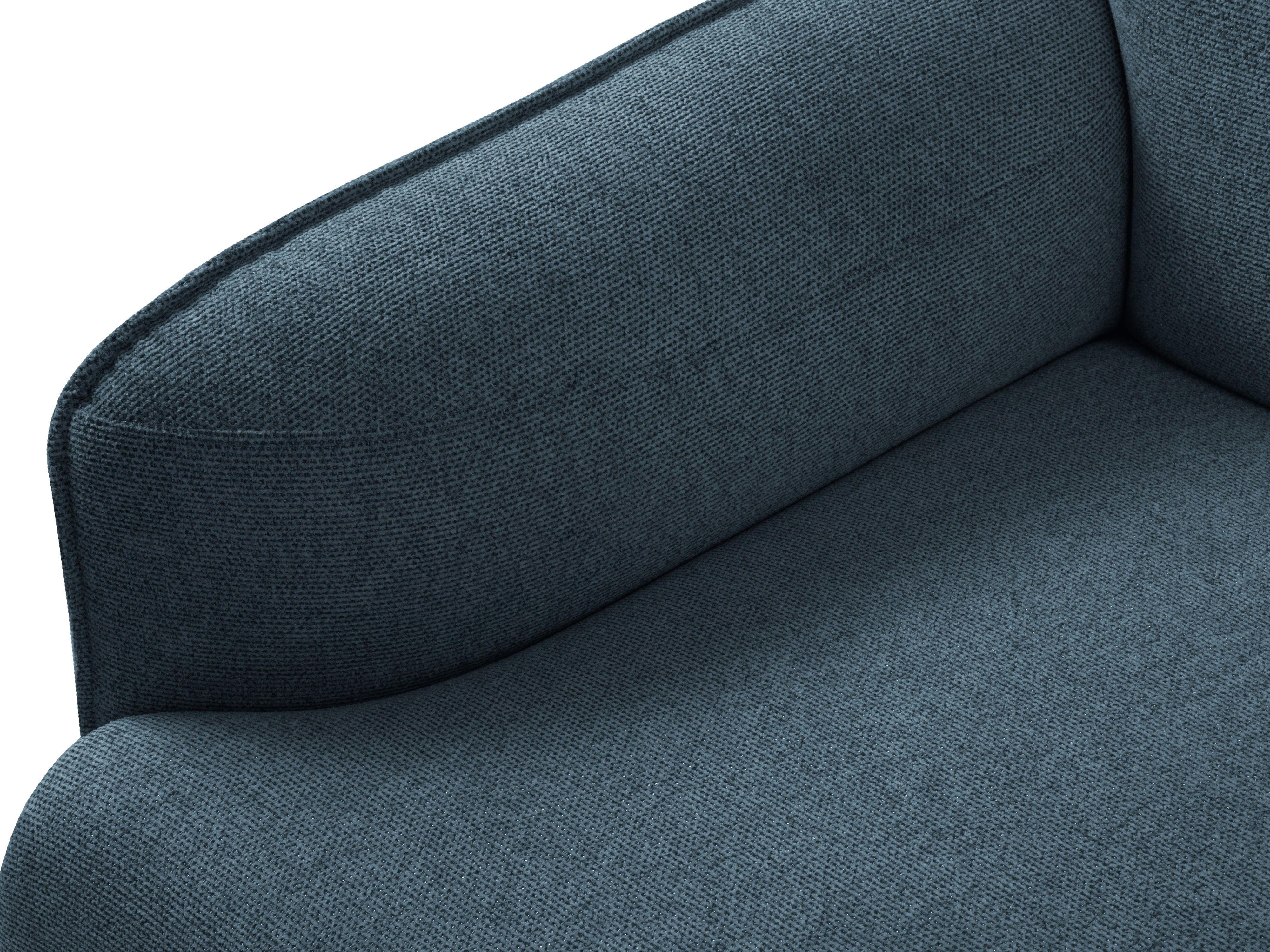 Sofa, "Neso", 2 Seats, 175x90x76
 ,Blue,Black Metal, Windsor & Co, Eye on Design