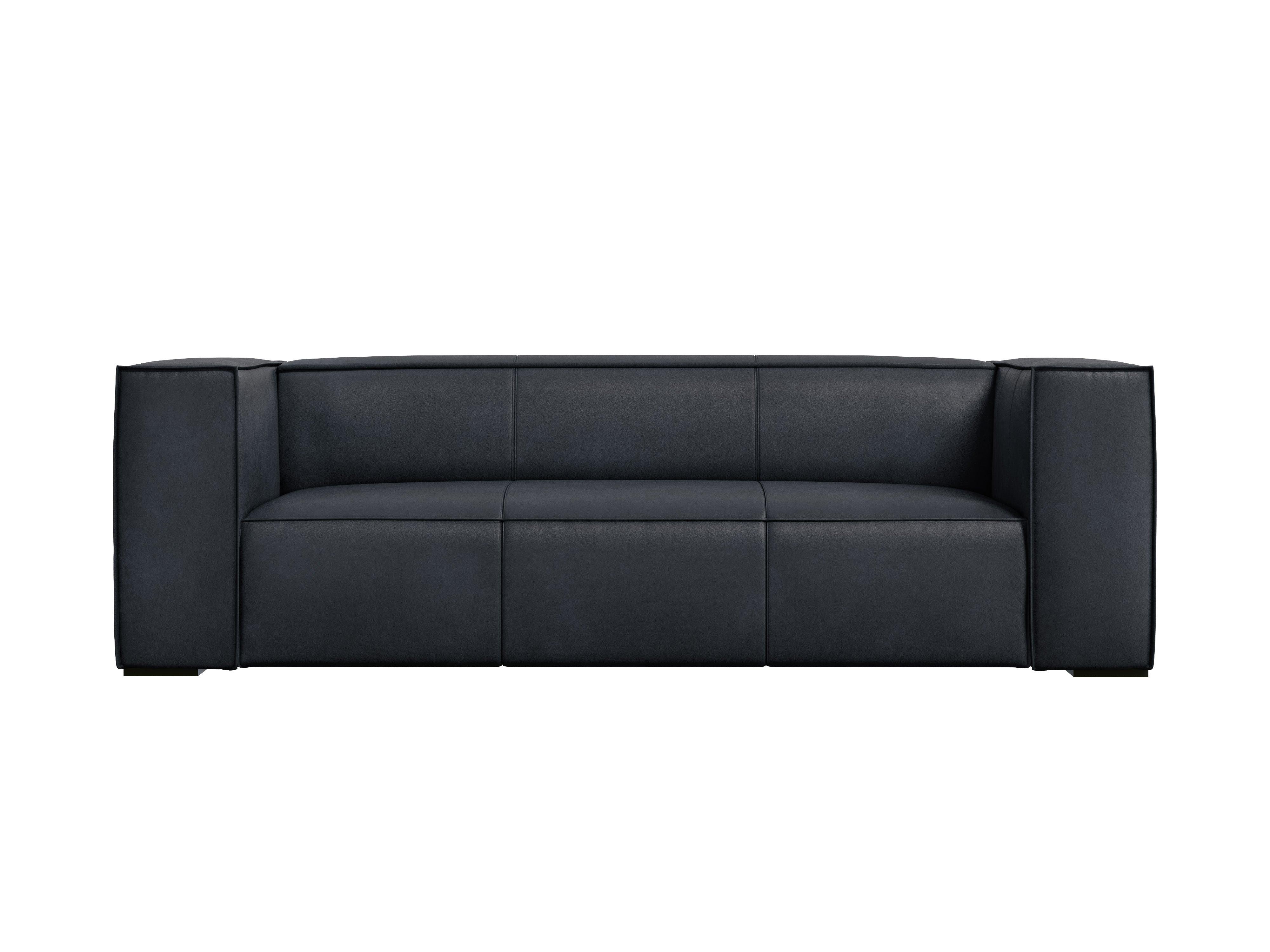 Sofa skórzana 3-osobowa MADAME grafitowy Windsor & Co    Eye on Design