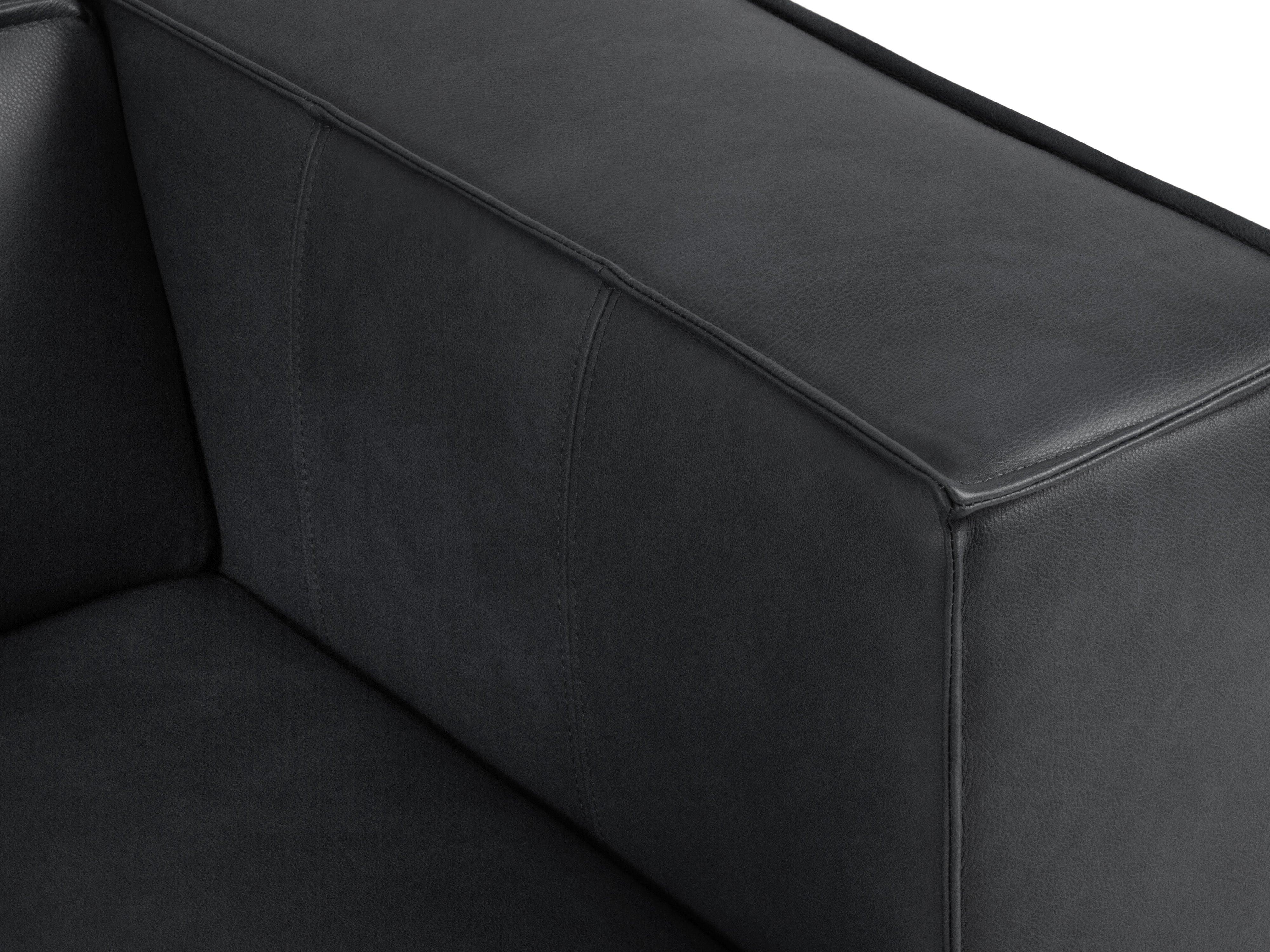 Sofa narożna skórzana MADAME grafitowy Windsor & Co    Eye on Design
