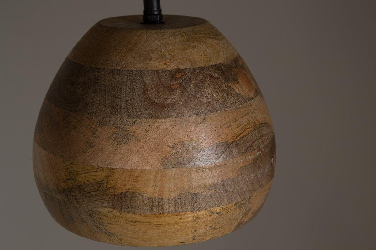 Lampa wisząca WOODY drewno mango Dutchbone    Eye on Design