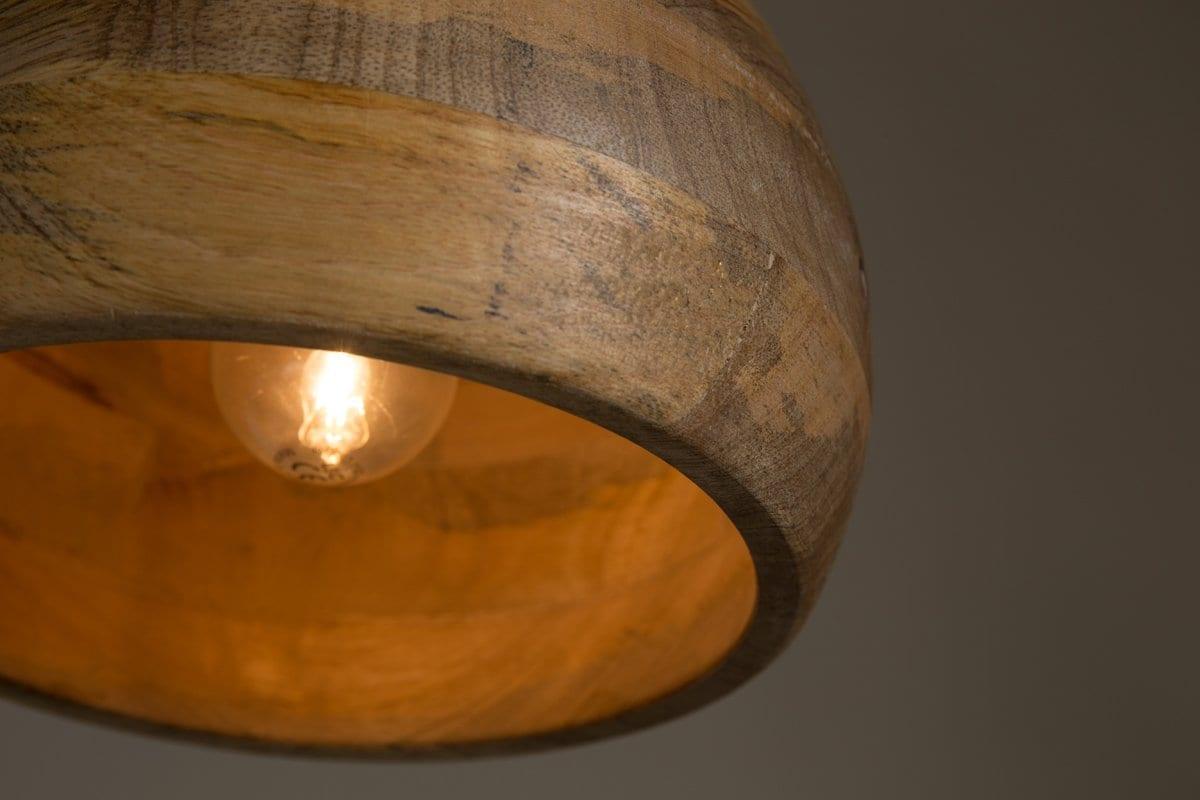 Lampa wisząca WOODY drewno mango Dutchbone    Eye on Design
