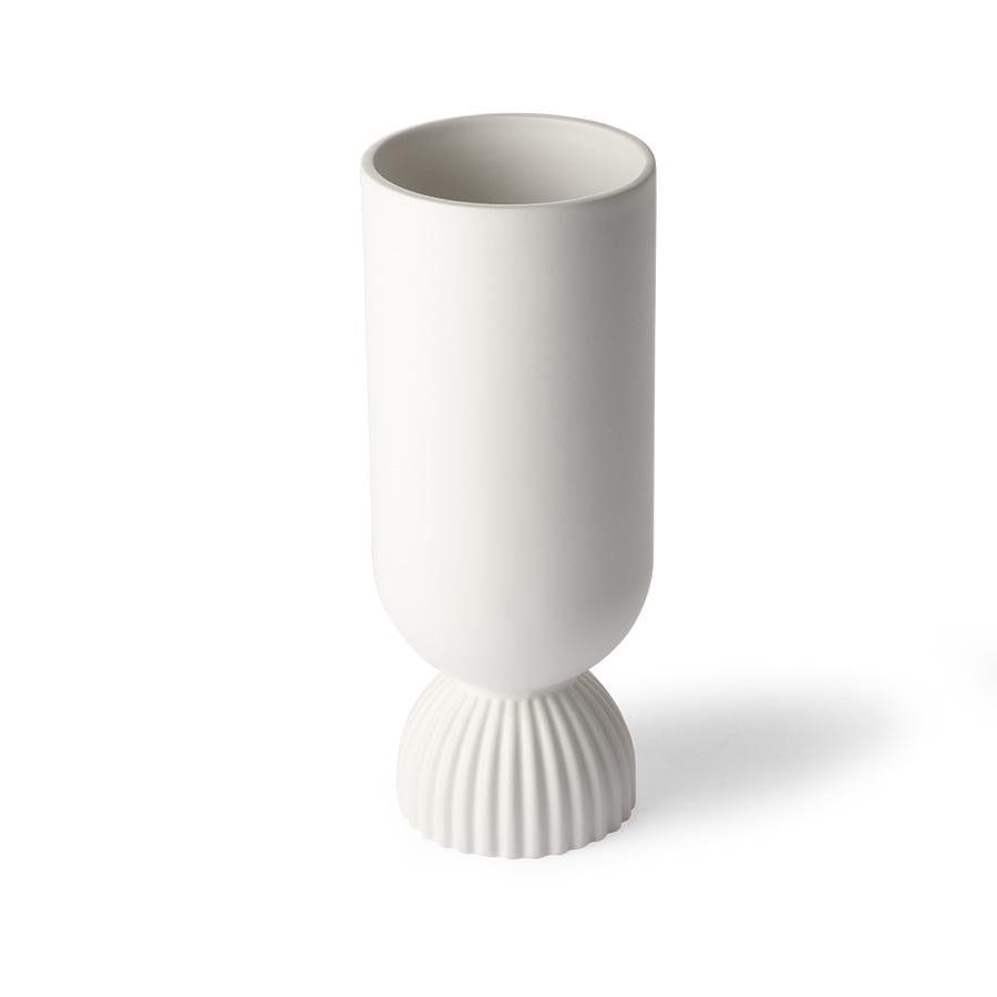 Ceramiczny wazon biały mat, HKliving, Eye on Design