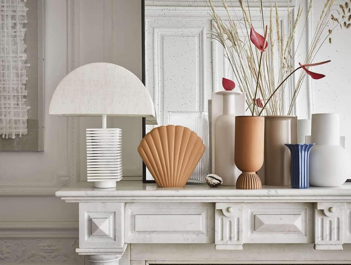 Ceramiczny wazon rustykalny, HKliving, Eye on Design