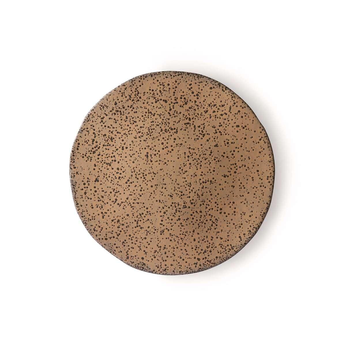 Ceramika gradientowa beżowy talerz, HKliving, Eye on Design