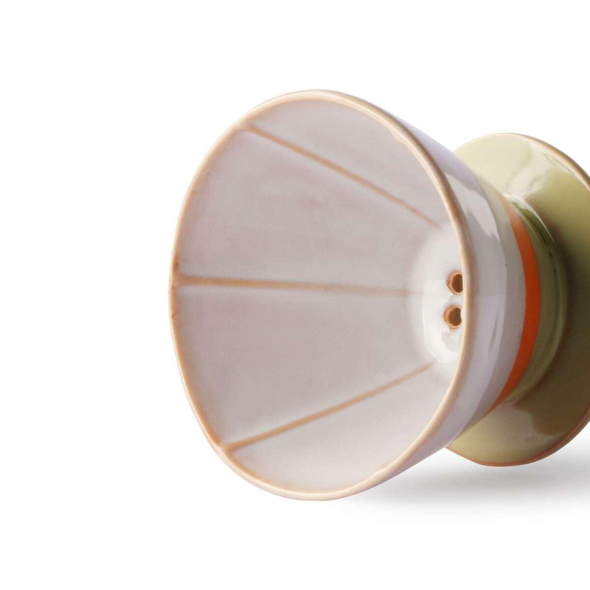 Ceramiczny filtr do kawy 70's, HKliving, Eye on Design