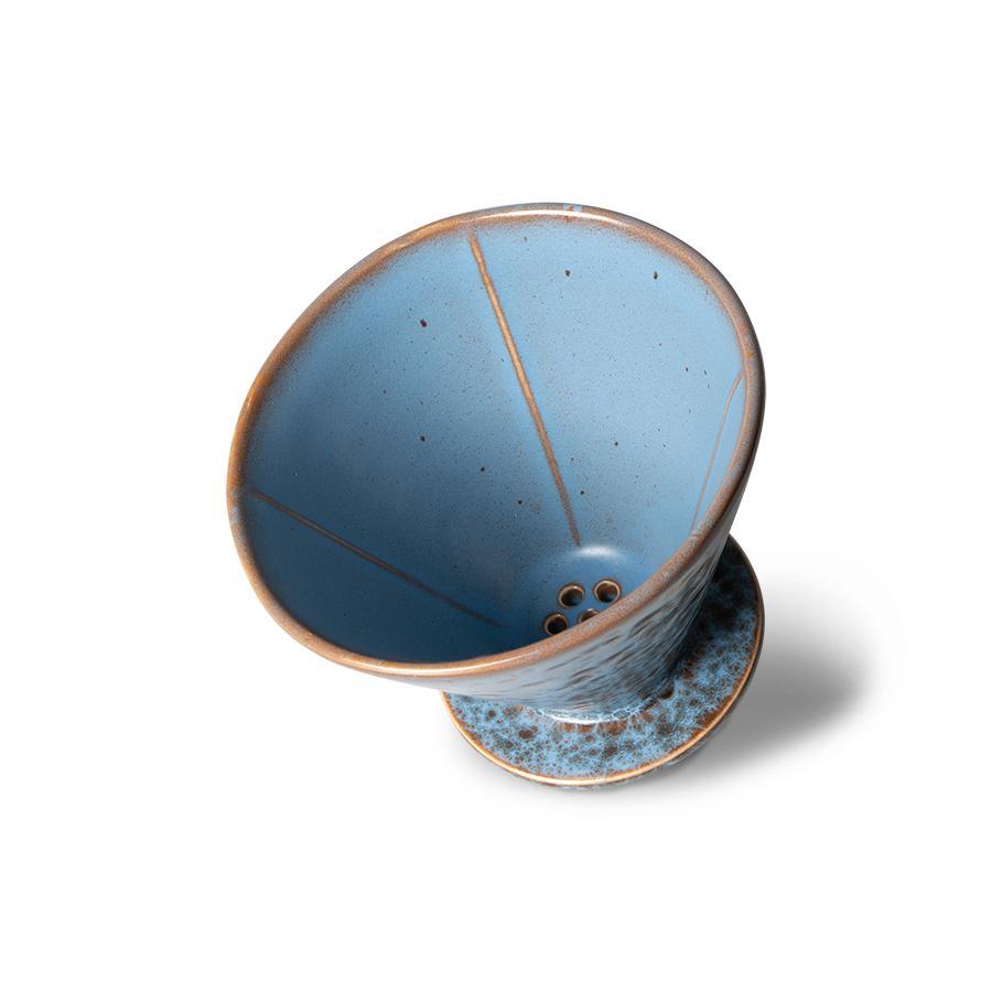 Filtr ceramiczny na kawę 70's jagodowy HKliving    Eye on Design