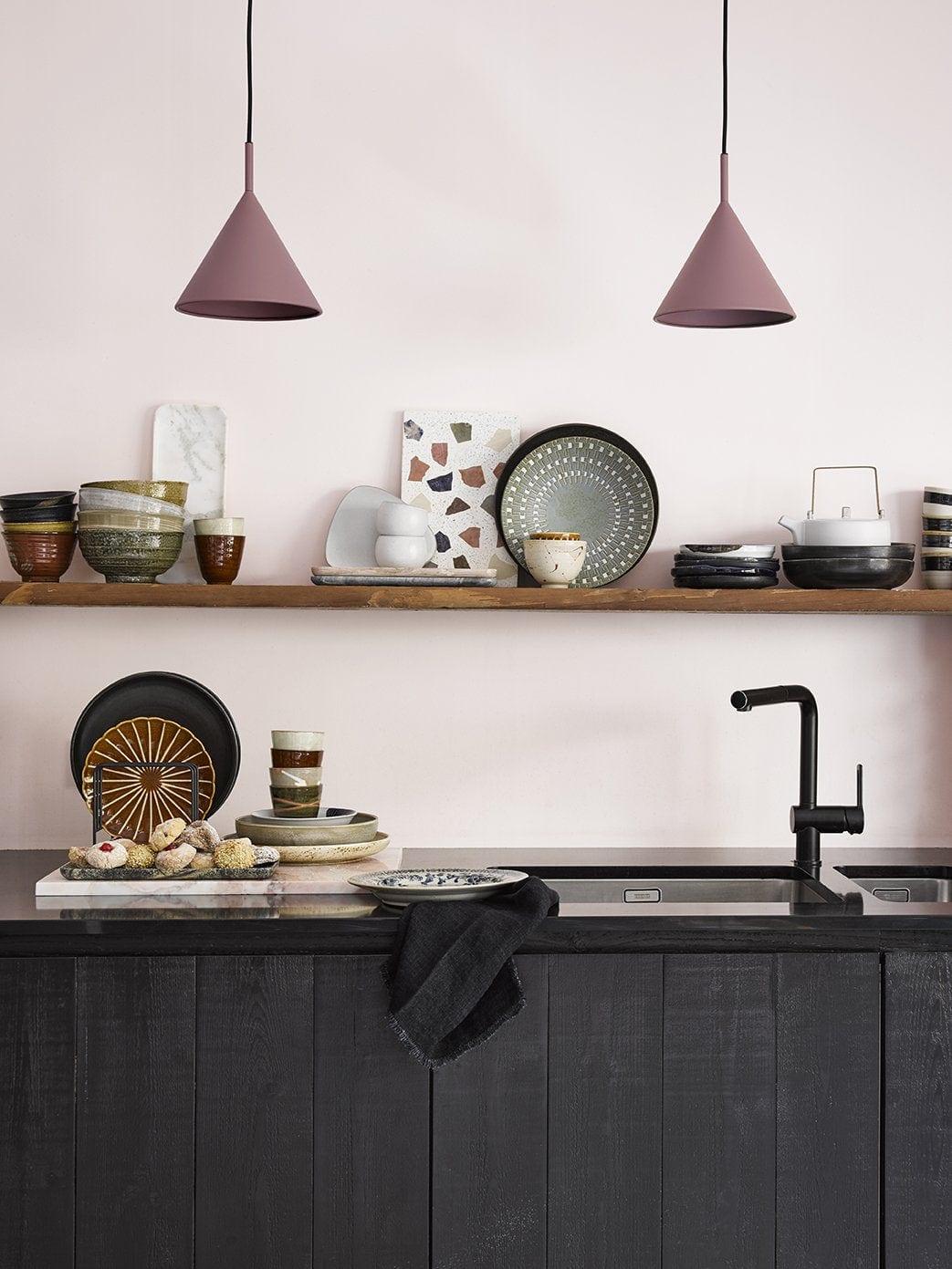 Deska marmurowa biała/zielona/różowa, HKliving, Eye on Design