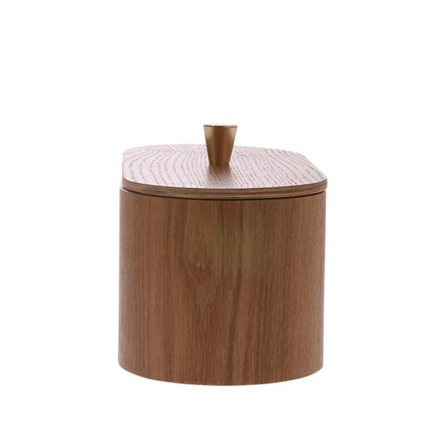 Drewniane pudełko WILLOW z mosiądzem HKliving    Eye on Design