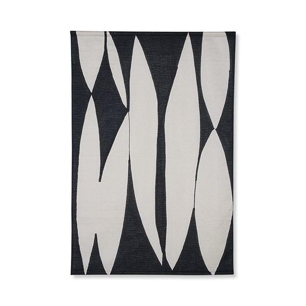 Abstrakcyjna dekoracja ścienna czarno-biały, HKliving, Eye on Design
