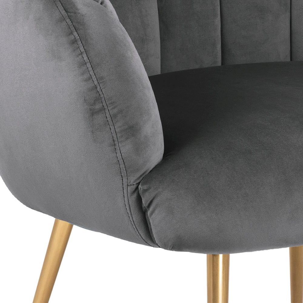 Fotel ELLA ciemnoszary, Actona, Eye on Design