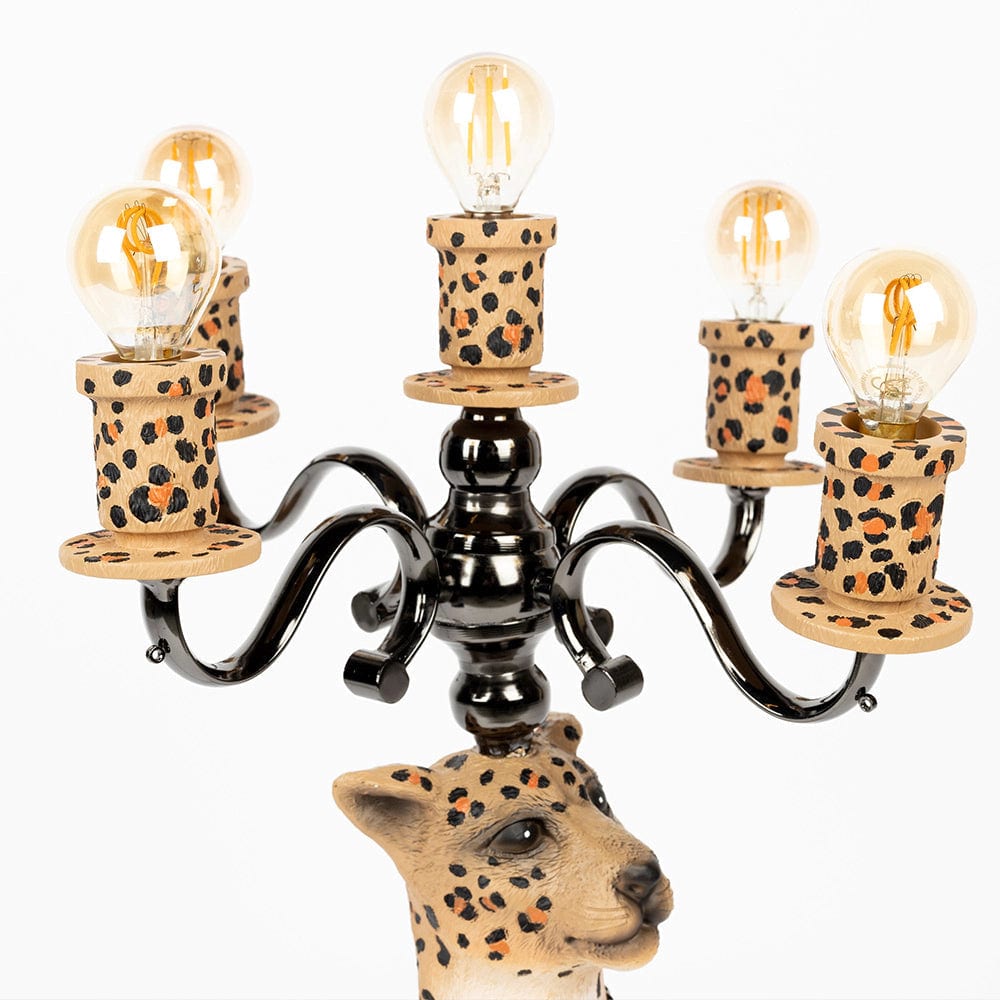 Lampa podłogowa PROUDLY CROWNED PANTHER centki Bold Monkey    Eye on Design